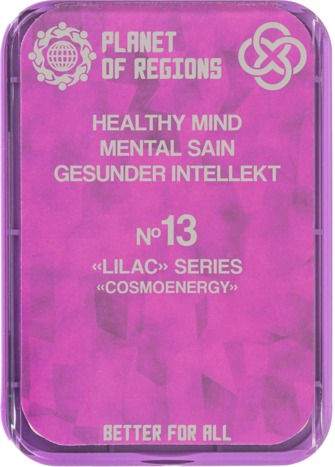 KOLZOV-PLATTE NR.13 «GESUNDER INTELLEKT»