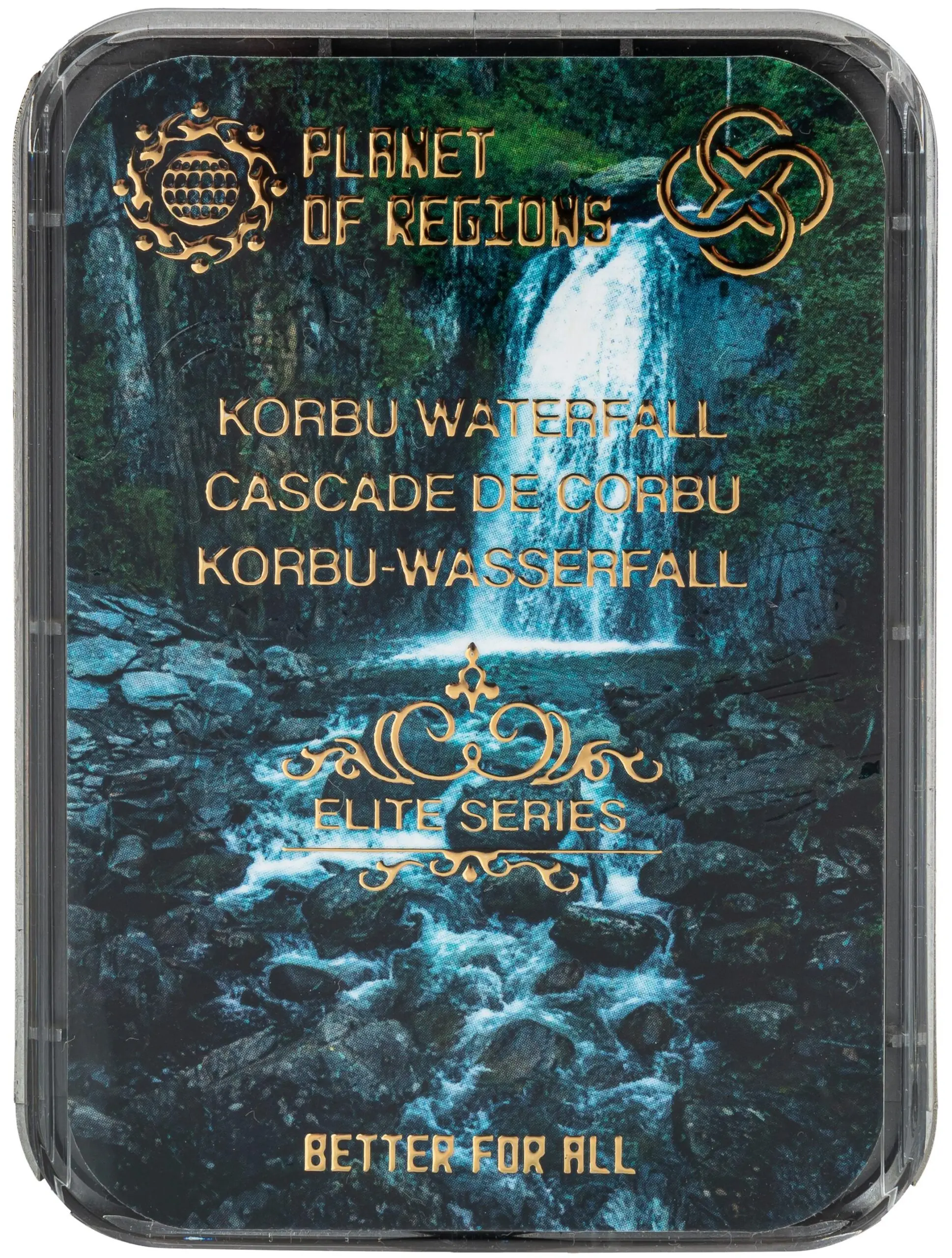 KOLZOV-PLATTE «KORBU-WASSERFALL»